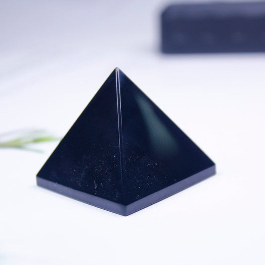 Obsidian Pyramid Crystal