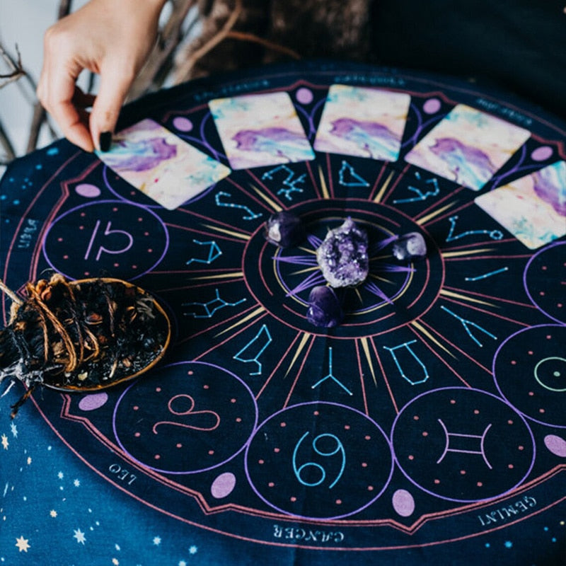 Astrology Tarot Tablecloth